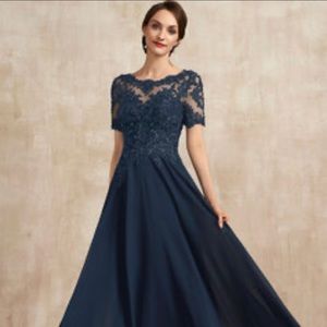 NWT Hunter green gown from JJhouse size 12